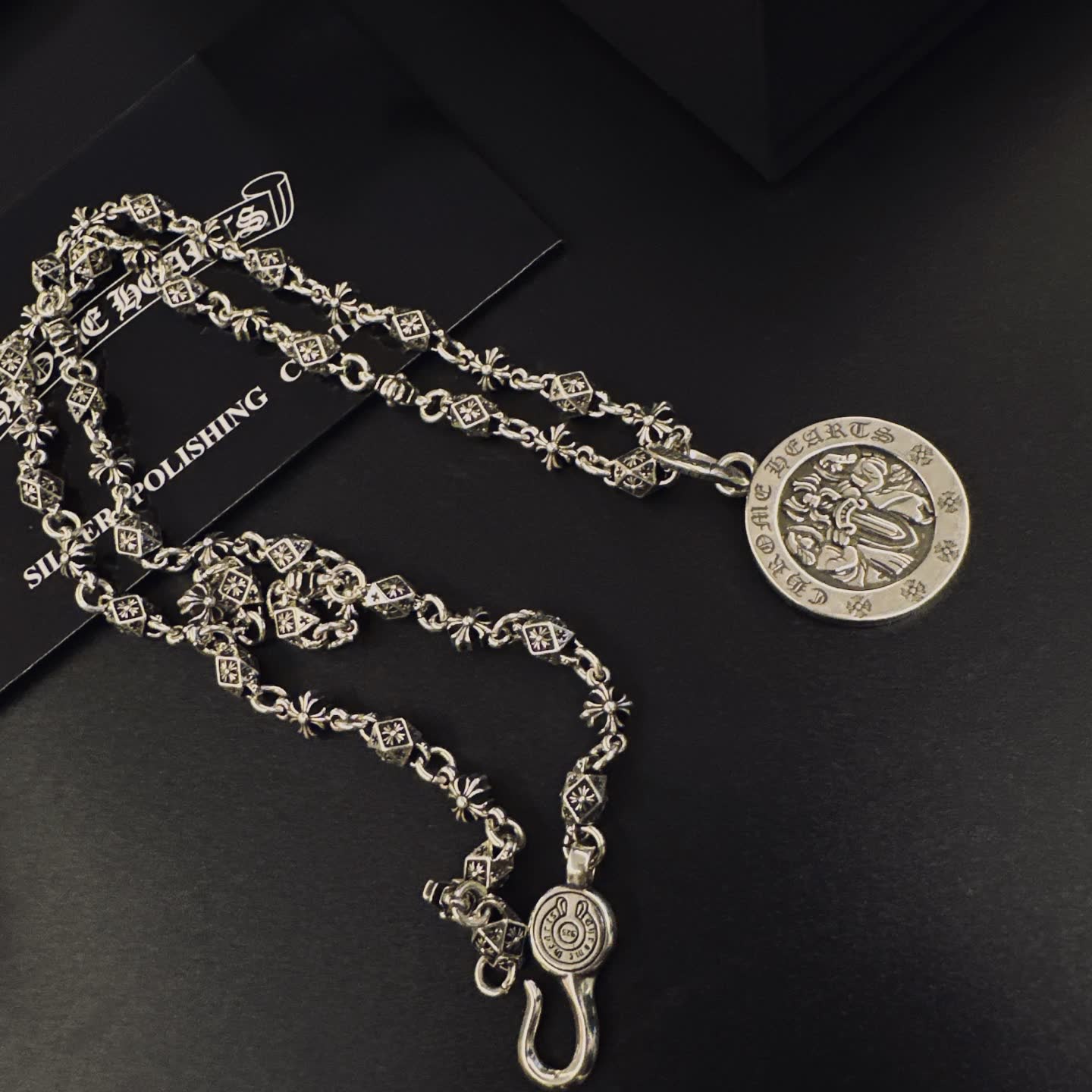Chrome Hearts Silver Chain with Pendant